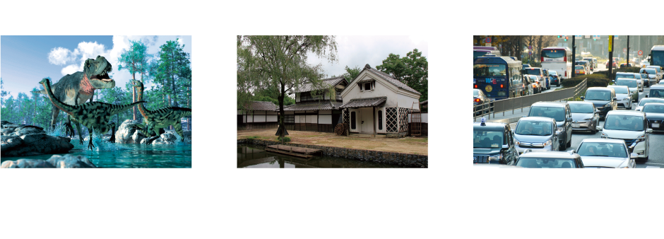 30億年前（古代）酸素濃度約35％、400年前（江戸時代）酸素濃度約26％、2015年（現代）約20.9％